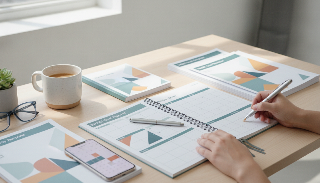 SMART Goal Planner: Weekly Steps for Real Results